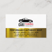 Afstemming auto's | Automatisch winkelen Visitekaartje (Voorkant)
