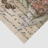  afstotingspagina voor vlinderstang met vlindersta tissuepapier (Detail)