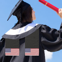 Afstudeer Amerikaanse Vlag Sjaal Stole Sash