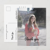  Afstudeer Dank Je Briefkaart (Voorkant / Achterkant)