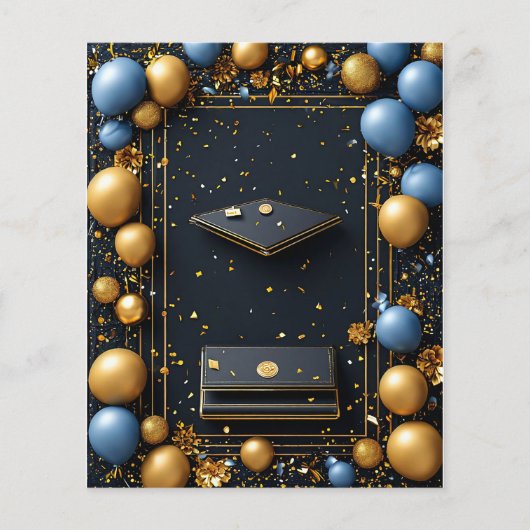 Afstudeer decoratieve arrangement flyer (Voorkant)