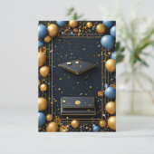 Afstudeer decoratieve opstelling kaart (Staand voorkant)