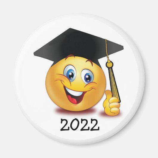 Afstudeer Emoji Magneet (Voorkant)