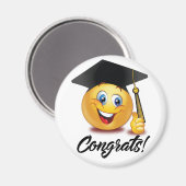 Afstudeer Emoji Magneet (Voorkant / Achterkant)