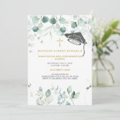  Afstudeer- en Confirmatie Dinner  Kaart (Staand voorkant)