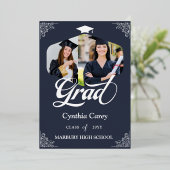 Afstudeer Foto Collage Aankondiging (Staand Voorkant)