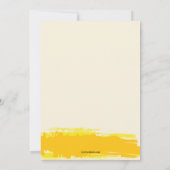 Afstudeer Grunge Foto Aankondiging (Achterkant)