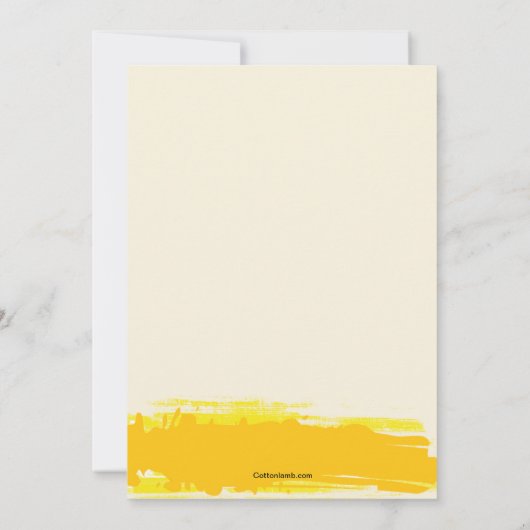 Afstudeer Grunge Foto Aankondiging (Achterkant)