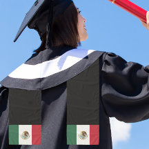 Afstudeer Mexicaanse Vlag Sjaal Stole Sash