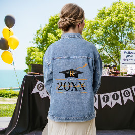 Afstudeer Monogram Denim Jas Jacket