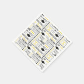 Afstudeer Papieren Servetten (Hoek)