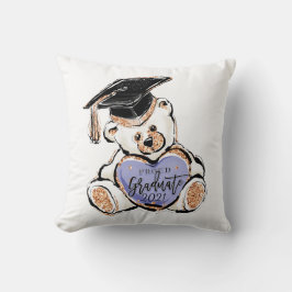 Afstudeer Teddybeer Worpkussen Kussen