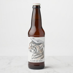 Afstudeer Thema Fleslabel Bier Etiket