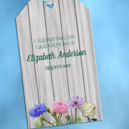 Afstudeer Tuinfeest Cadeaulabel