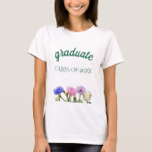 Afstudeer tuinfeest t-shirt (Voorkant)