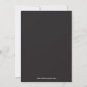 Afstudeeraankondiging Fotokaart Aankondiging (Achterkant)