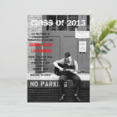 Afstudeeraankondigingen Aankondiging (Staand voorkant)