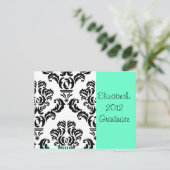 Afstudeeraankondigingen Aankondigingskaart (Staand voorkant)