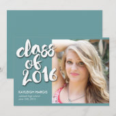  Afstudeeraankondigingen | AFSTUDEREN Aankondiging (Voorkant / Achterkant)