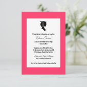 Afstudeeraankondigingen (voor Patti) Kaart (Staand voorkant)