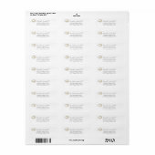 Afstudeeradres 2026 Afgestudeerde Retouradres Etiket (Full Sheet)