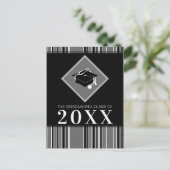 afstudeerbare medische graad jaar aankondigingskaart (Staand voorkant)