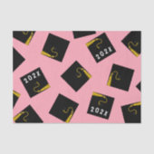 Afstudeercadeau Roze Tissuepapier (Voorkant)