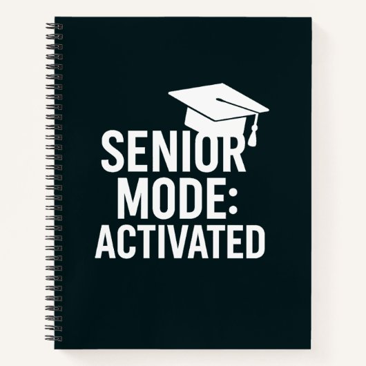 Afstudeercap quote grappig notitieboek (Voorkant)