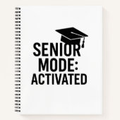 Afstudeercap quote grappig notitieboek (Voorkant)