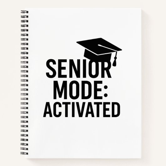 Afstudeercap quote grappig notitieboek (Voorkant)