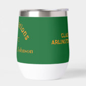 Afstudeercongratulaties Witte Drankbeker (Links)
