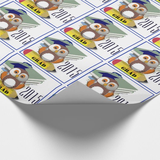 Afstudeerder 2015 cadeaupapier (Hoek)