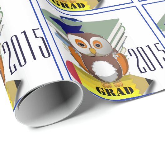 Afstudeerder 2015 cadeaupapier (Rol Hoek)