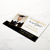 Afstudeerder 2022 Aankondiging Gold Foil Foto Whit (Gedraaid)