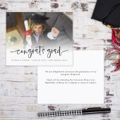 Afstudeerder 2022 van de Overlay van de Foto van d