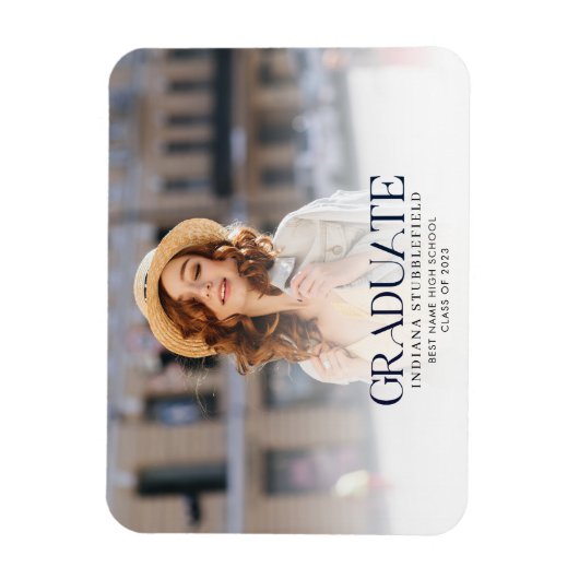 Afstudeerder 2023 Aankondiging van het Afstuderen Magneet (Verticaal)