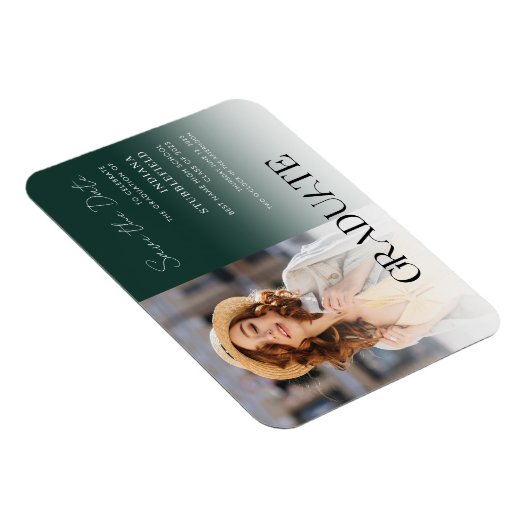 Afstudeerder 2023 Foto Afstuderen Opslaan datum Magneet (Rechterzijde)