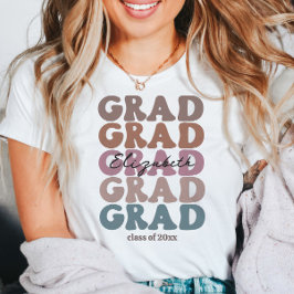 Afstudeerder 2023 Senior Class Trendy Afstuderen N T-shirt