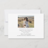 Afstudeerder 2023 Twee Foto Modern Afstuderen Aank (Achterkant)