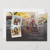 Afstudeerder 2024 Fotocollage Graduation Party Kaart (Voorkant)