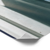 Afstudeerder 2024 Man Foto Marine Welkom Afstudeer Poster (Hoek)