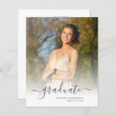 Afstudeerder 2025 Modern 2 foto's Afstuderen Aanko (Voorkant / Achterkant)