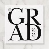 Afstudeerder 2025 Partij Label (Voorkant)