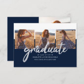 Afstudeerder 2025 Photo Script Afstuderen Aankondi (Voorkant / Achterkant)