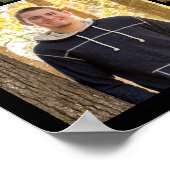 Afstudeerder 66 Foto Collage Aangepaste kleur Poster (Hoek)