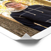 Afstudeerder 66 Foto Collage Aangepaste kleur Poster (Hoek)