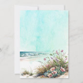 AFSTUDEERDER aan boord van de Tropische Surfing Gr Kaart (Achterkant)