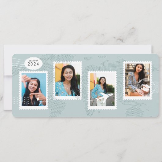 Afstudeerder Adventure wacht op ticket voor instap Kaart (Achterkant)