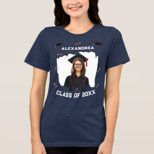 Afstudeerder Afstuderen Afstuderen Klasse van 2024 Tri-Blend Shirt