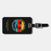 Afstudeerder Afstuderen Hogere klasse Trip 2023 pe Bagagelabel (Voorkant horizontaal)